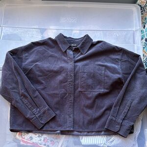 Madewell Corduroy Overzised Button Up